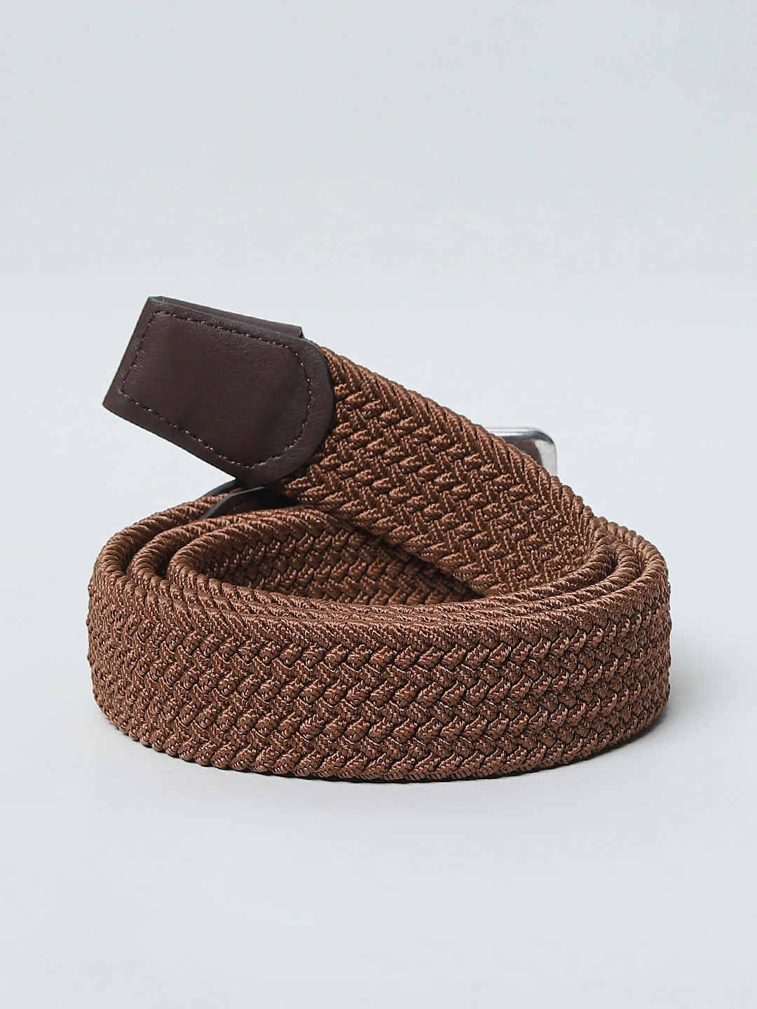 Brown Braided Belt - Image 3