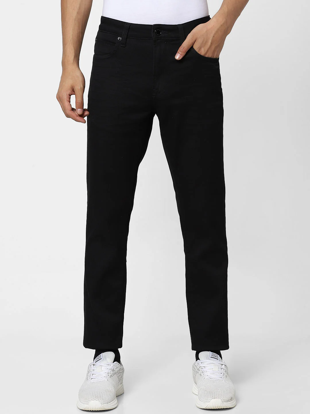 Black Low Rise Ben Skinny Jeans - Image 2