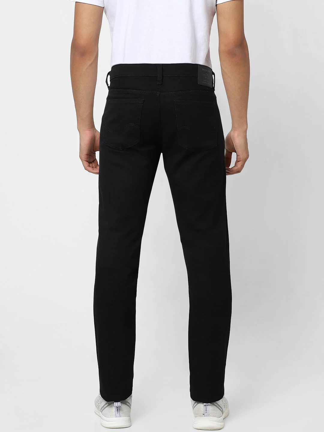 Black Low Rise Ben Skinny Jeans - Image 4