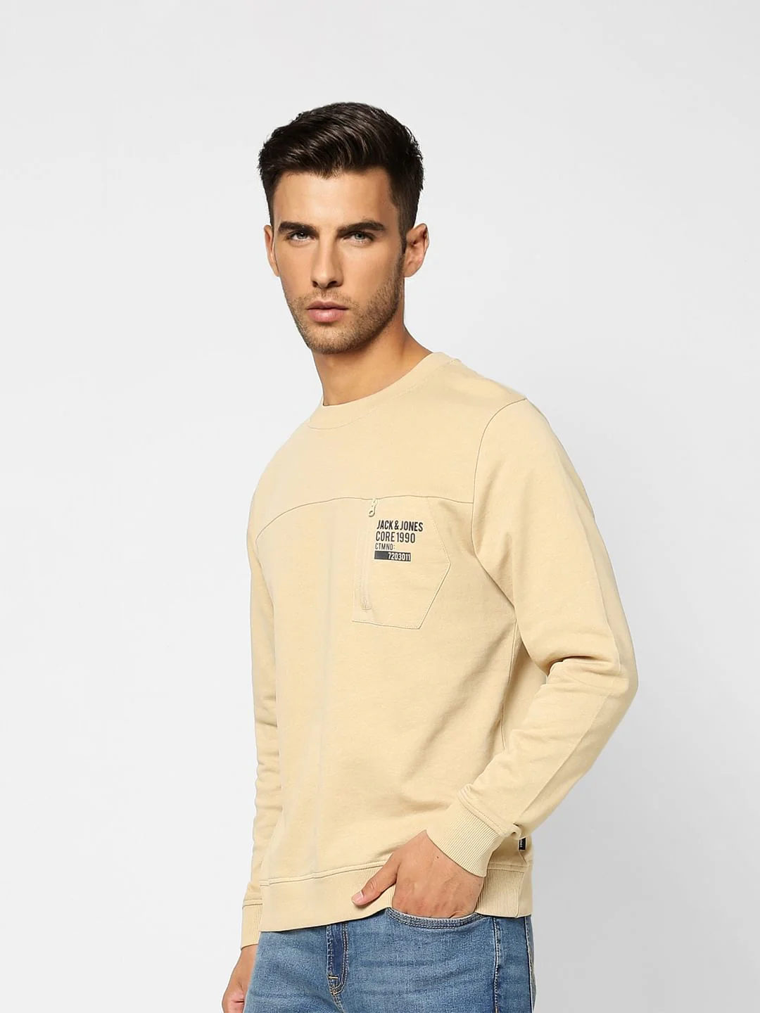Beige Sweatshirt - Image 3