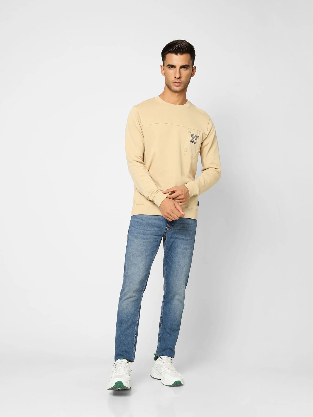 Beige Sweatshirt - Image 6