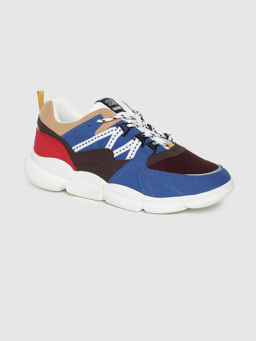 Blue Colourblocked Sneakers - Image 2