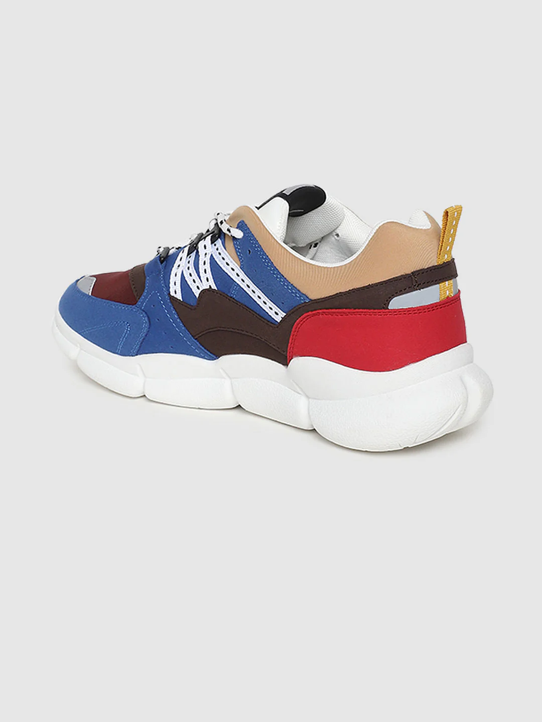 Blue Colourblocked Sneakers - Image 3