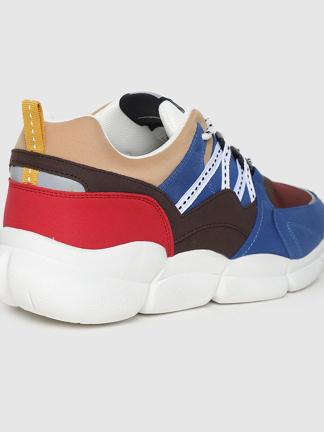 Blue Colourblocked Sneakers - Image 5