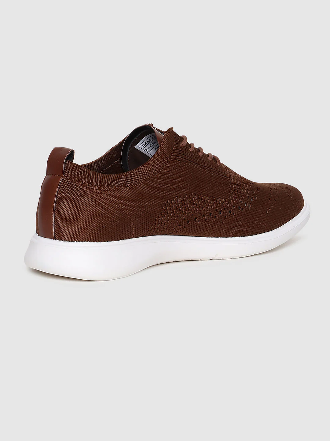 Brown Knit Brogues - Image 4
