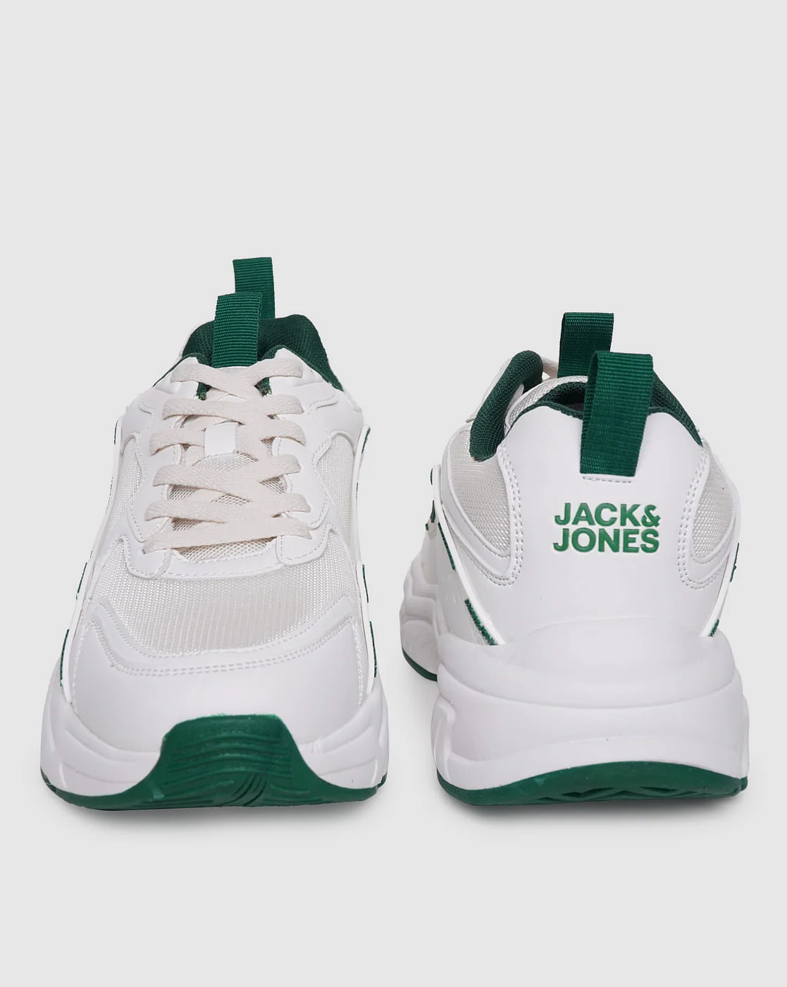 White & Green Sneakers - Image 4
