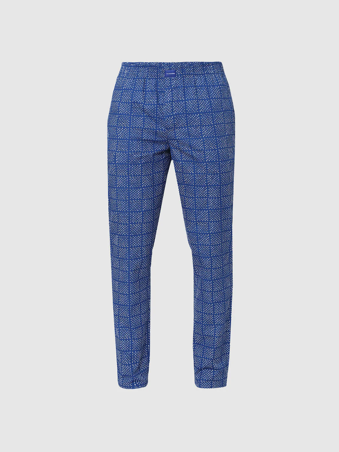 Blue Abstract Print Pyjamas - Image 6