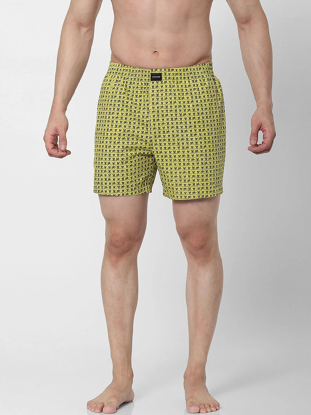Yellow All Over Print Boxers