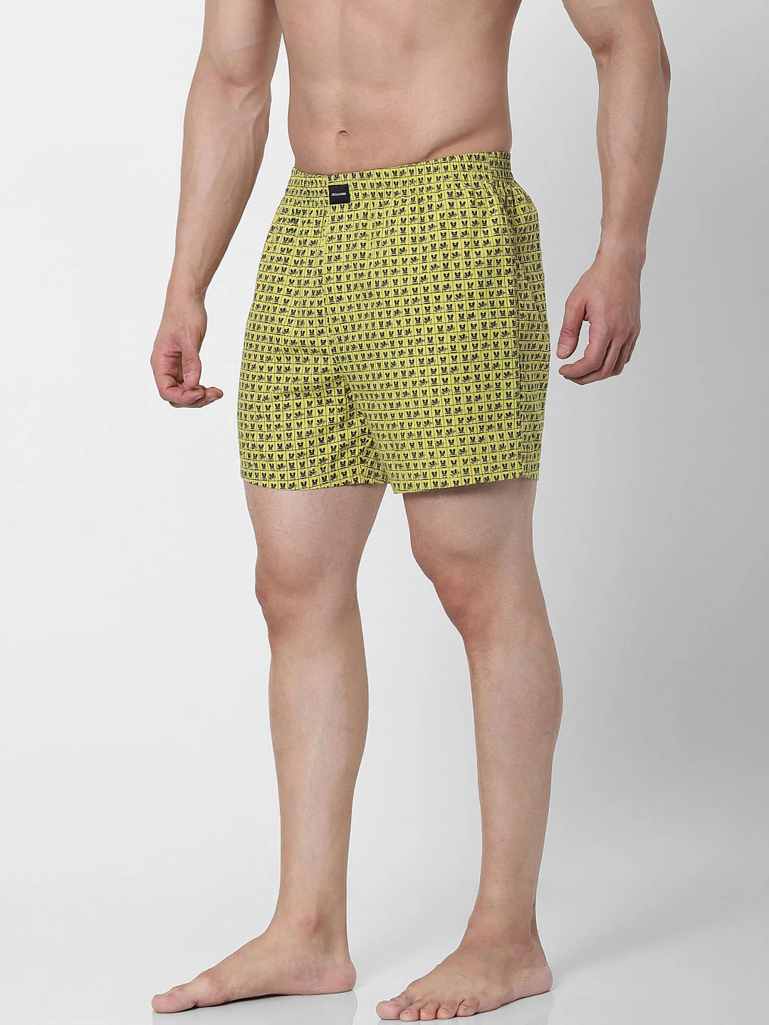 Yellow All Over Print Boxers - Image 2