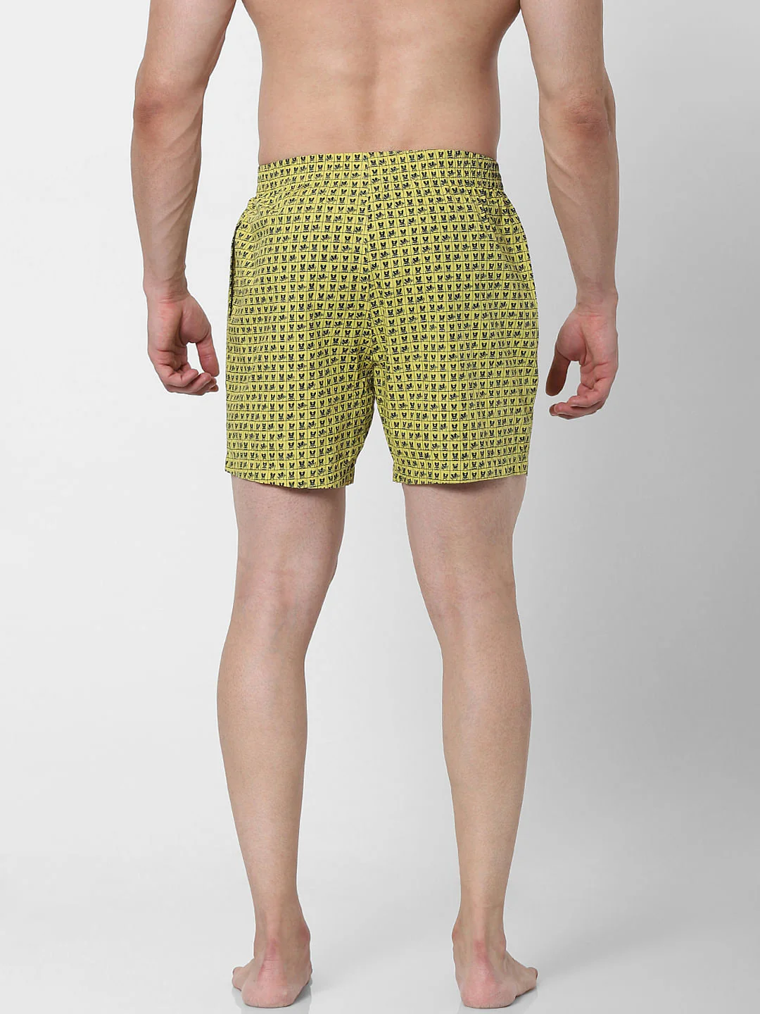 Yellow All Over Print Boxers - Image 3