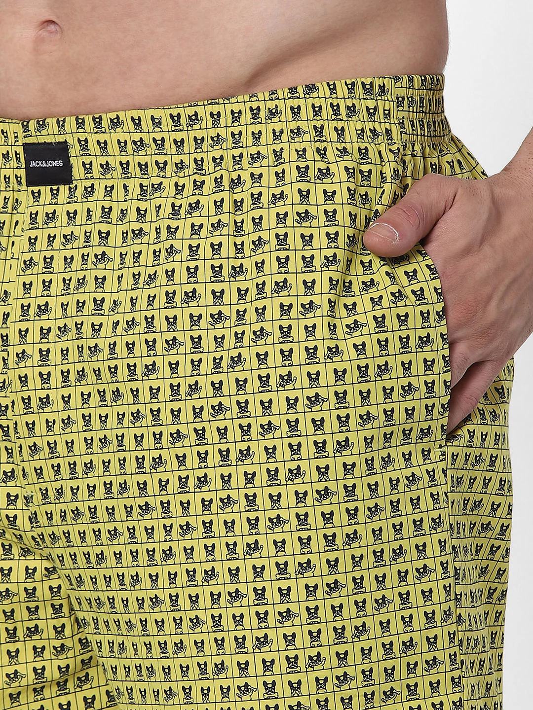 Yellow All Over Print Boxers - Image 4