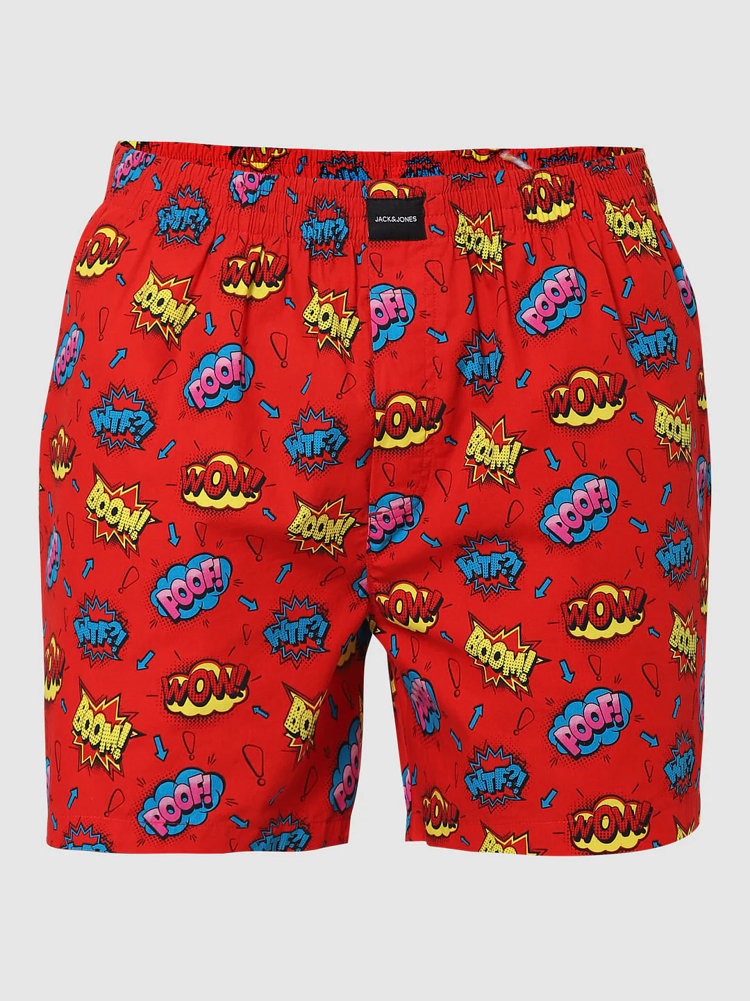 Red All Over Graphic Print Boxers - Image 5