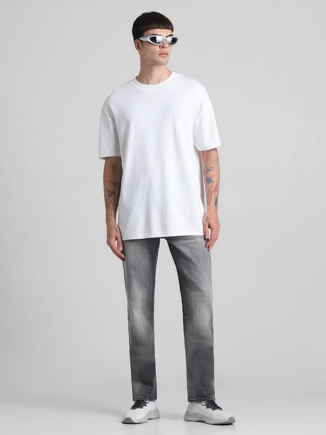 Black High Rise Washed Bootcut Jeans - Image 6