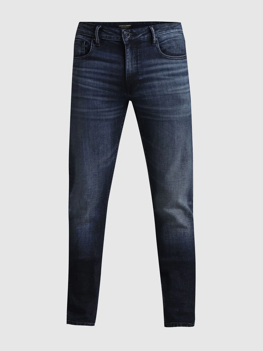Dark Blue Low Rise GLENN Slim Fit Jeans - Image 6