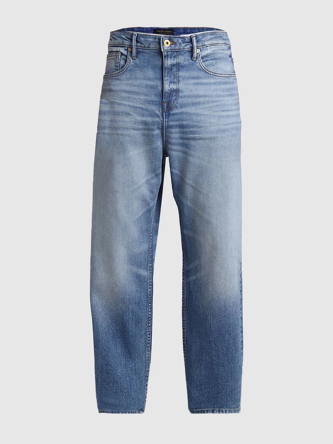 Blue Washed Dario Loose Fit Jeans - Image 7