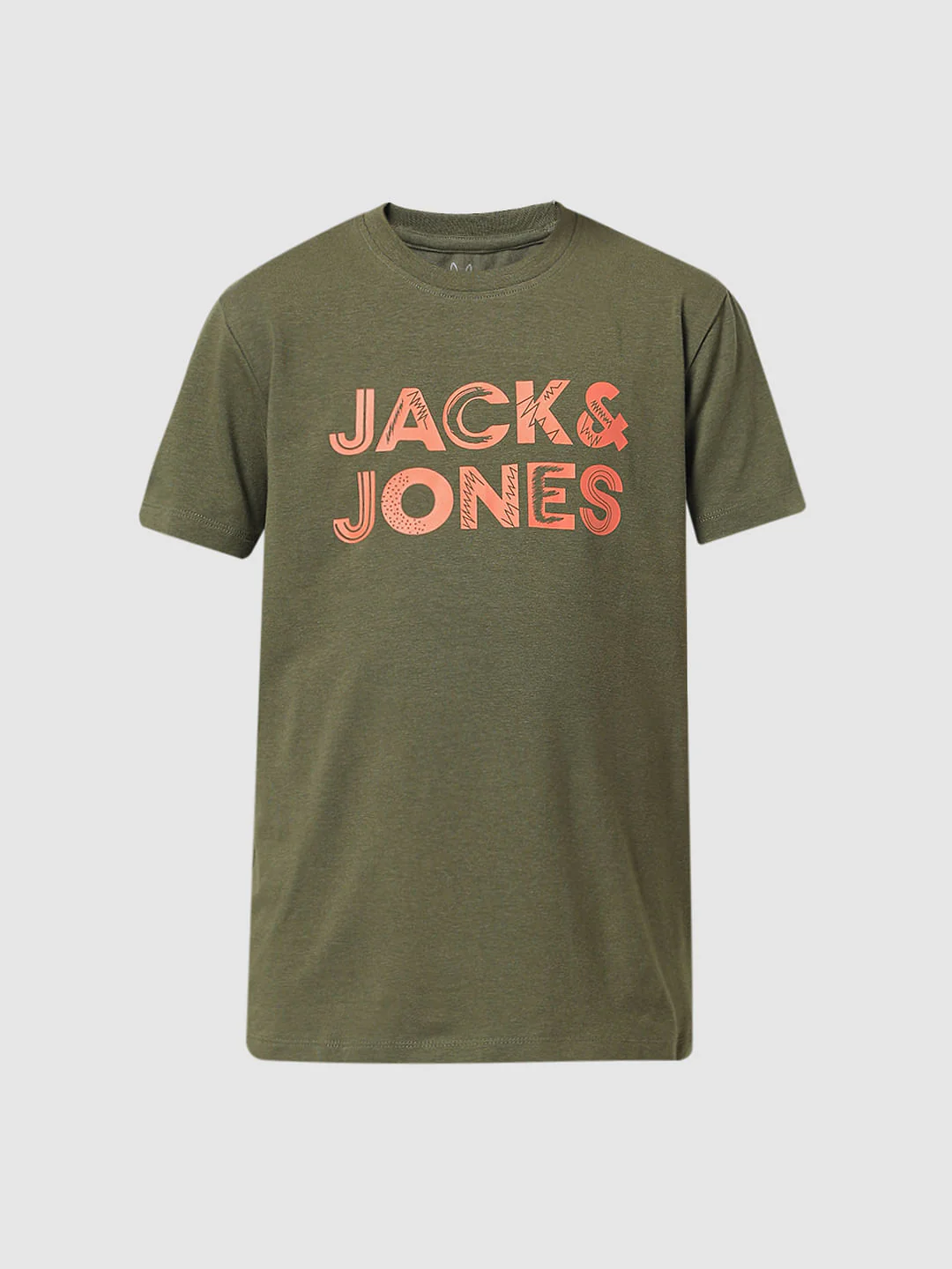 Dark Green Logo Print T-shirt - Image 6