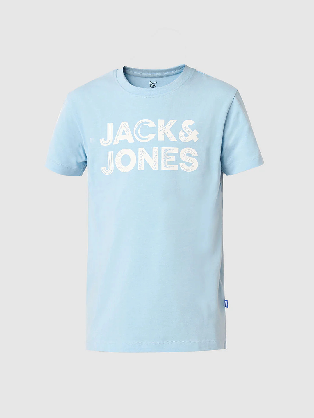 Boys Blue Logo Print T-shirt - Image 7