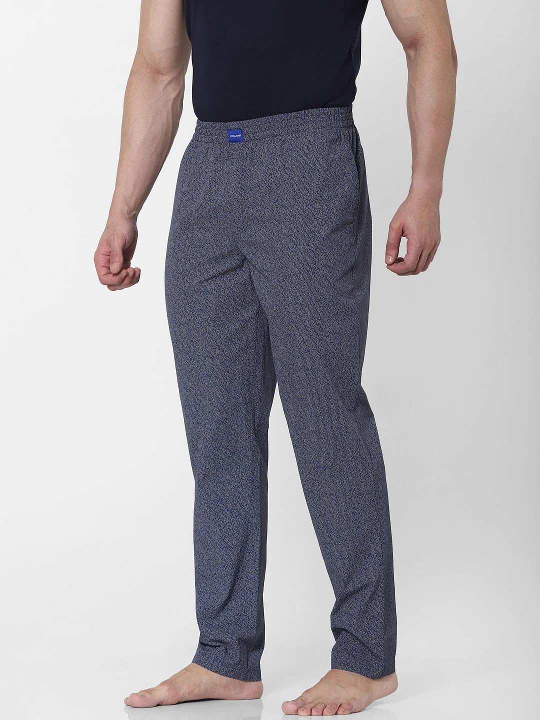 Blue Grain Print Pyjamas - Image 3