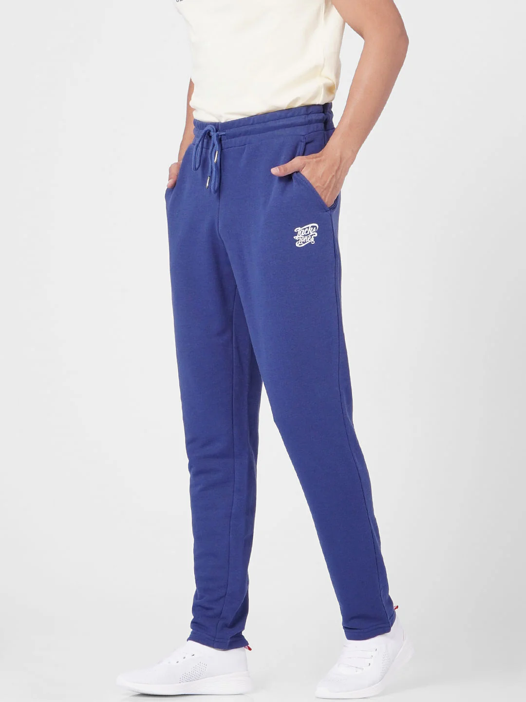Blue High Rise Sweatpants - Image 3