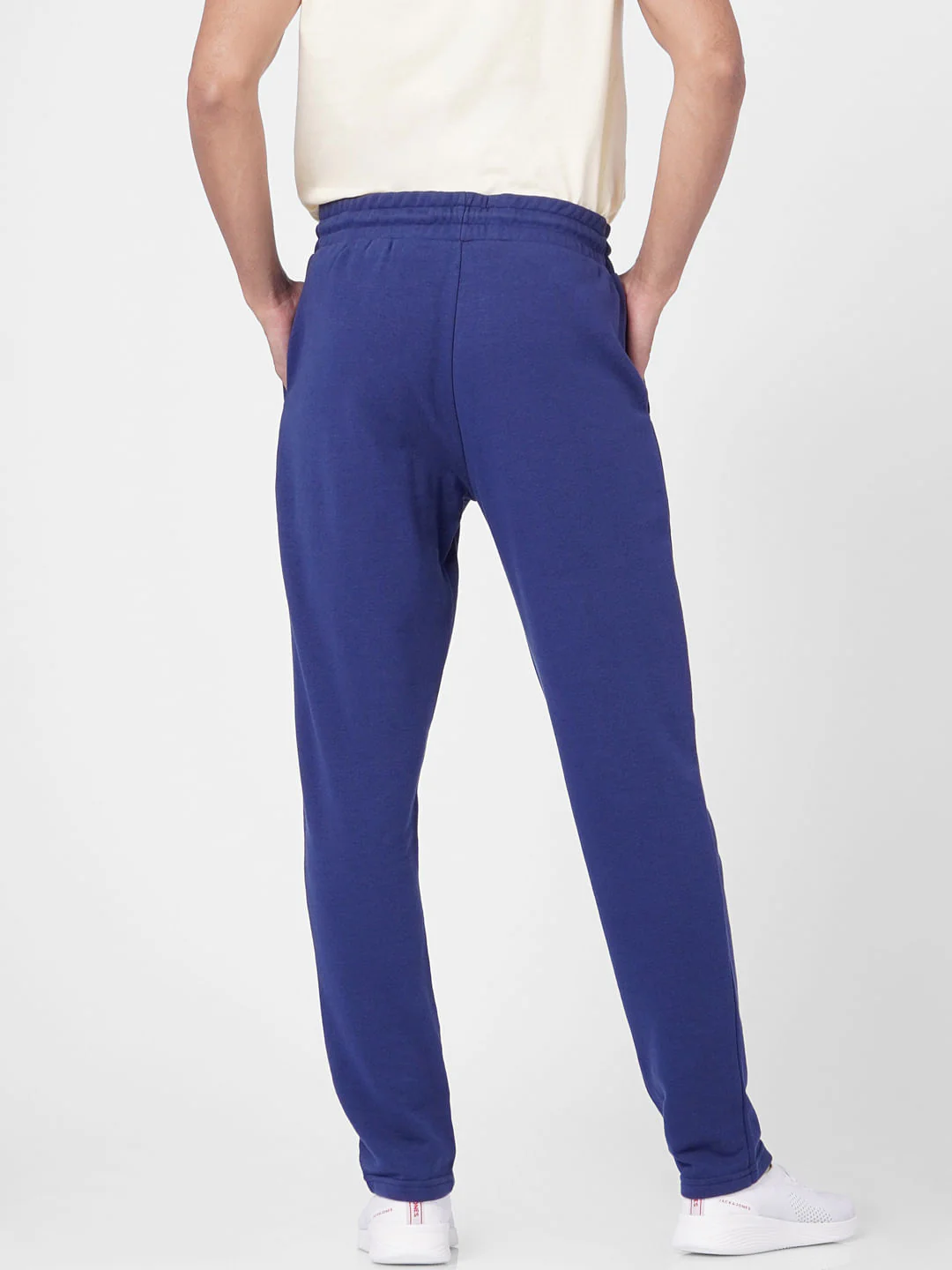 Blue High Rise Sweatpants - Image 4