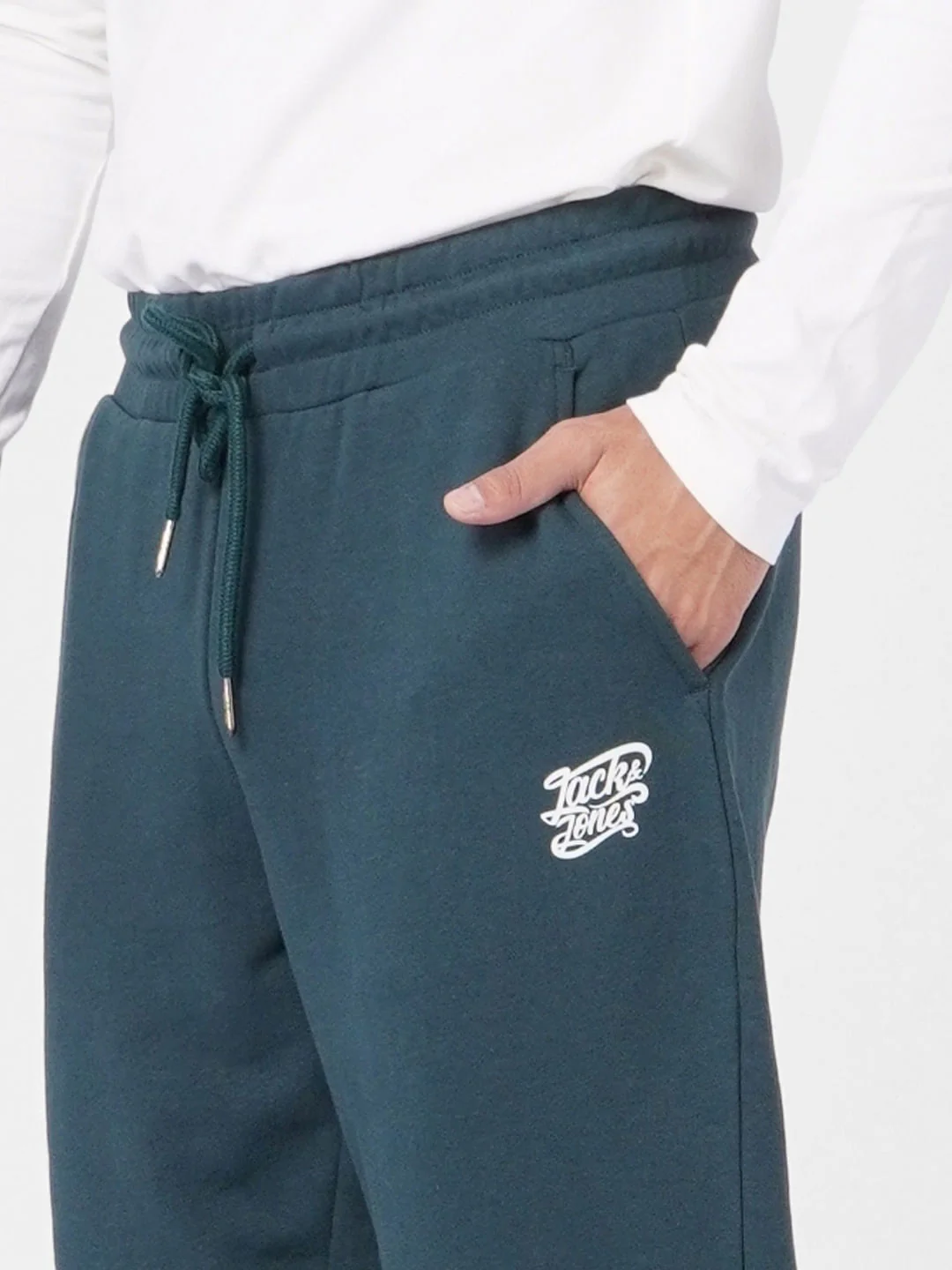 Green High Rise Sweatpants - Image 5