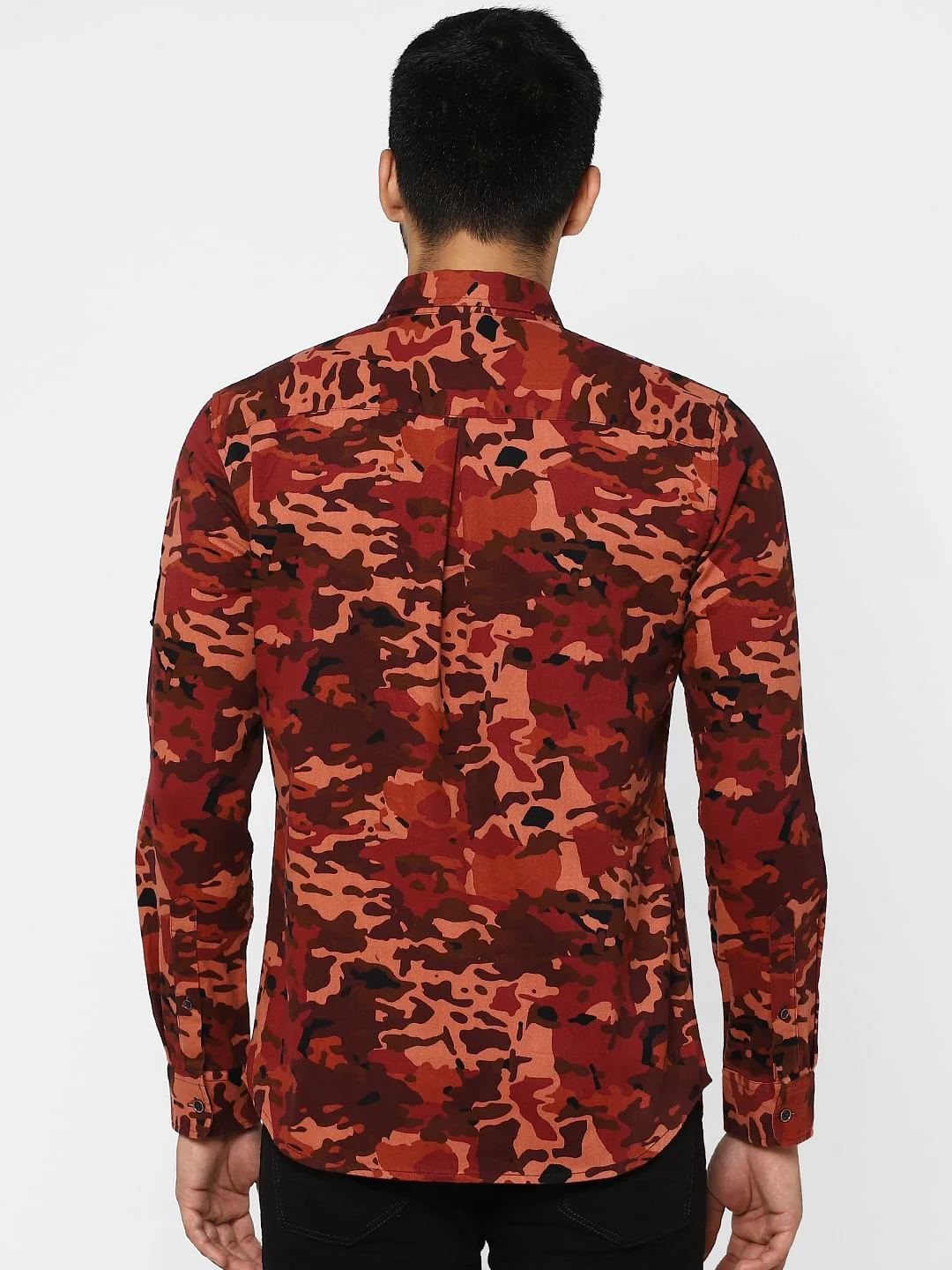 Brown Camo Full Sleeves Shirt - Image 4