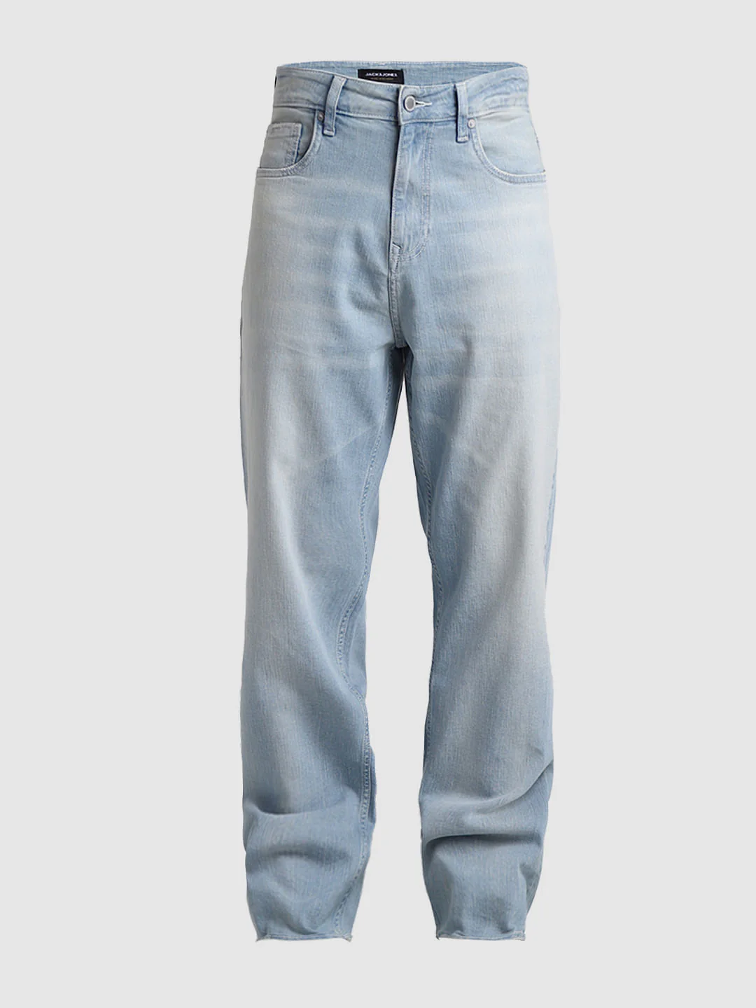 Light Blue High Rise Dario Loose Fit Jeans - Image 6