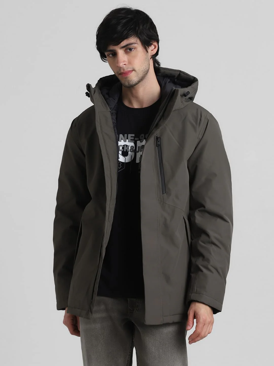 Green Hooded Jacket - Image 2