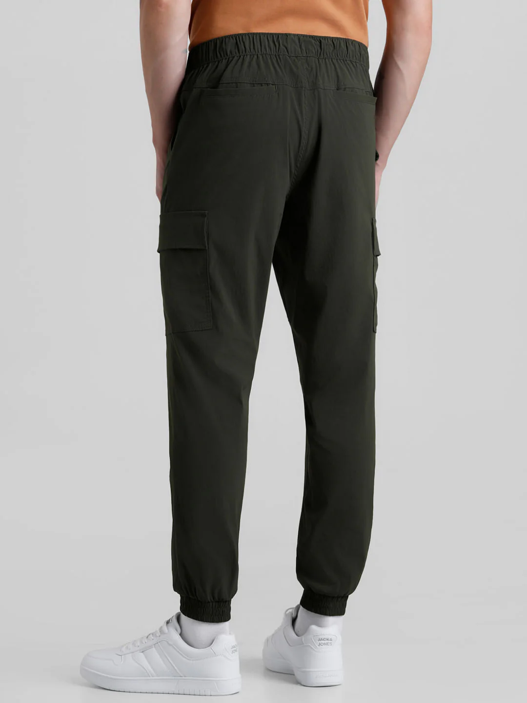 Green Mid Rise Cargo Pants - Image 3
