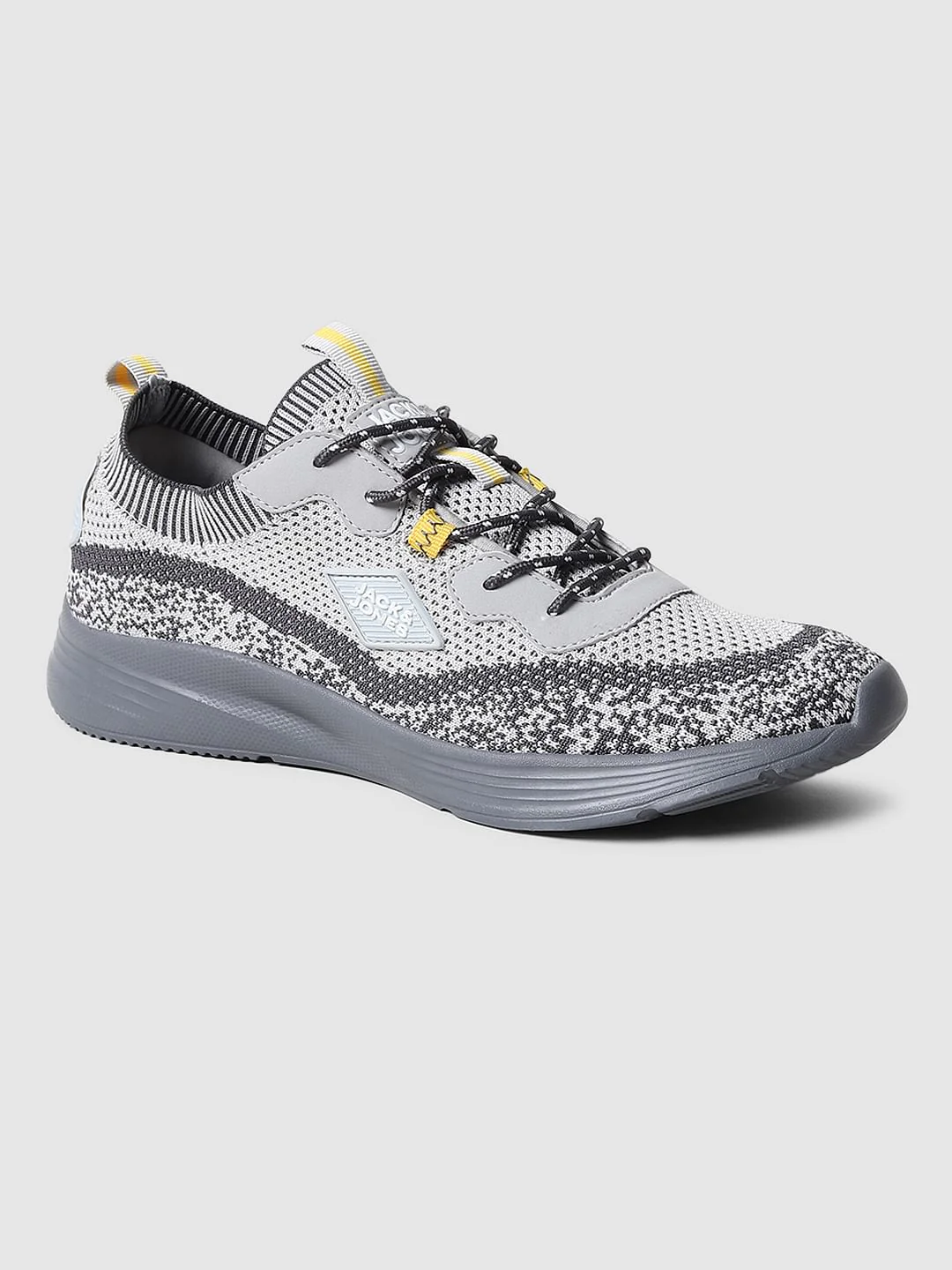 Grey Mesh Sneakers - Image 4