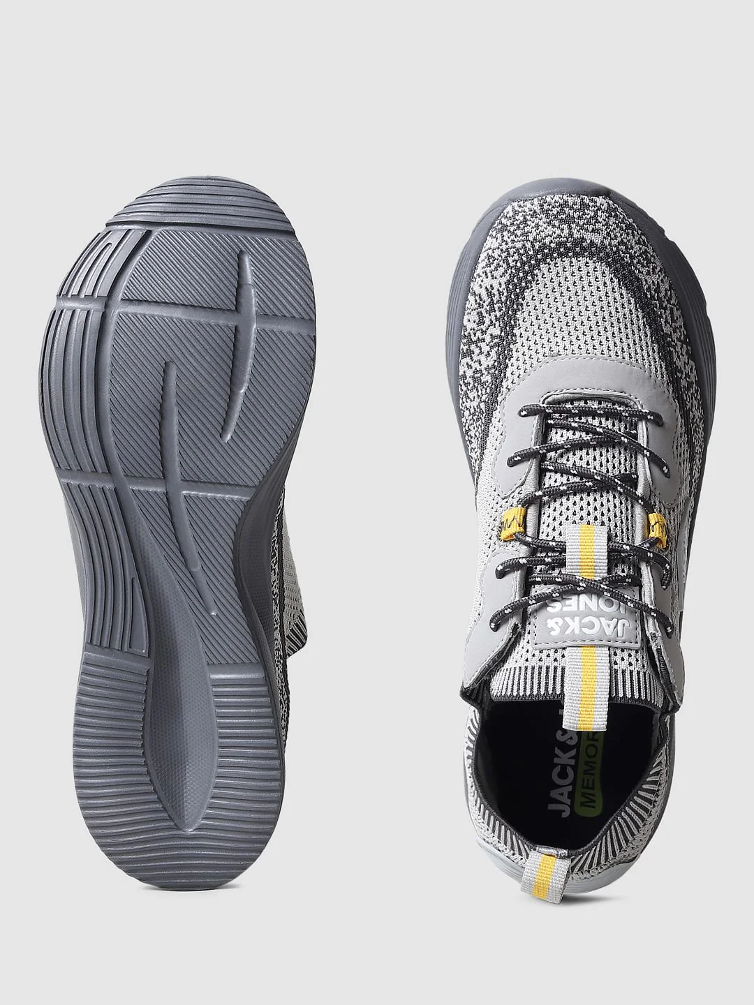 Grey Mesh Sneakers - Image 7