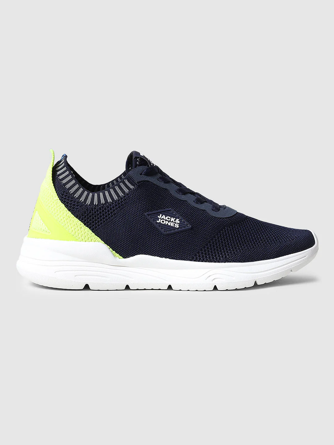 Navy Blue Mesh Sneakers - Image 3