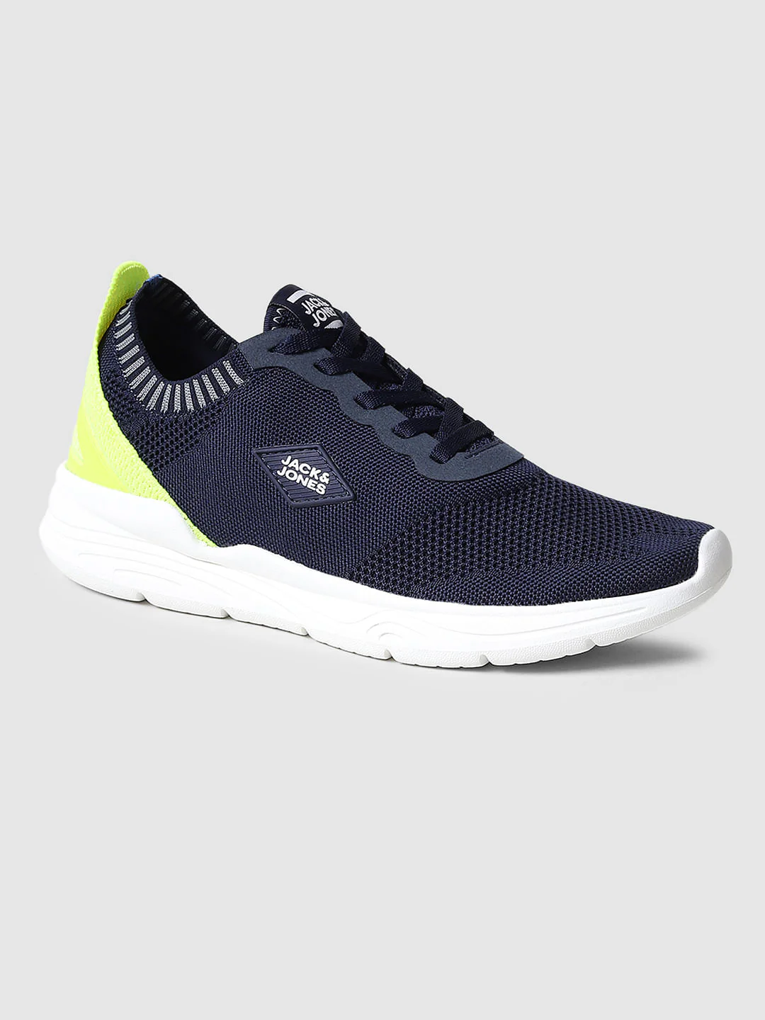 Navy Blue Mesh Sneakers - Image 4