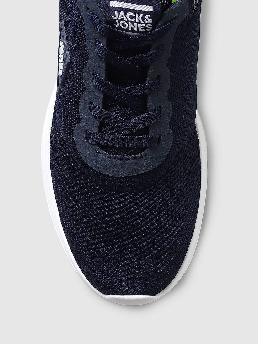 Navy Blue Mesh Sneakers - Image 9