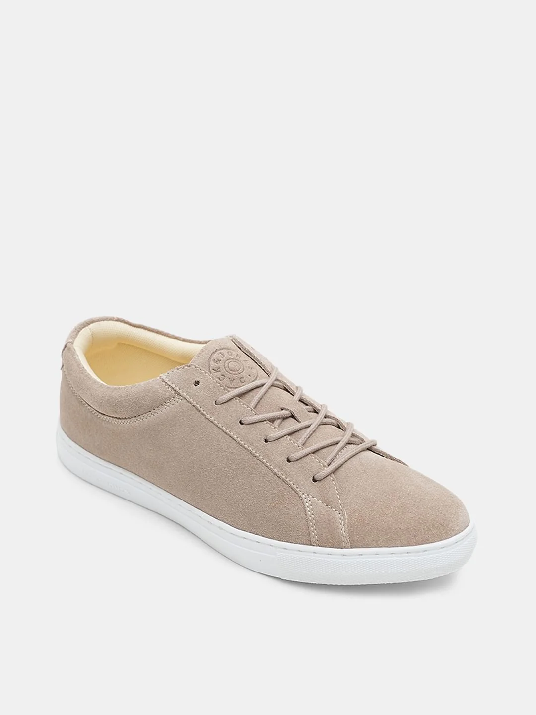 Beige Suede Sneakers - Image 4