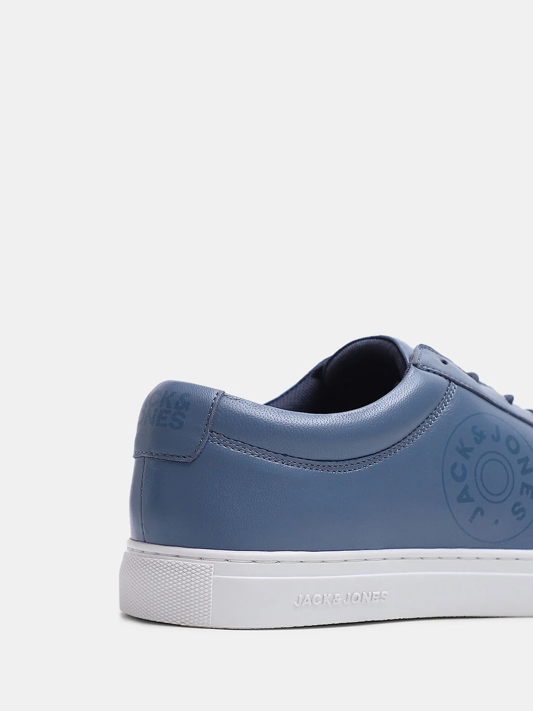 Blue Leather Sneakers - Image 8