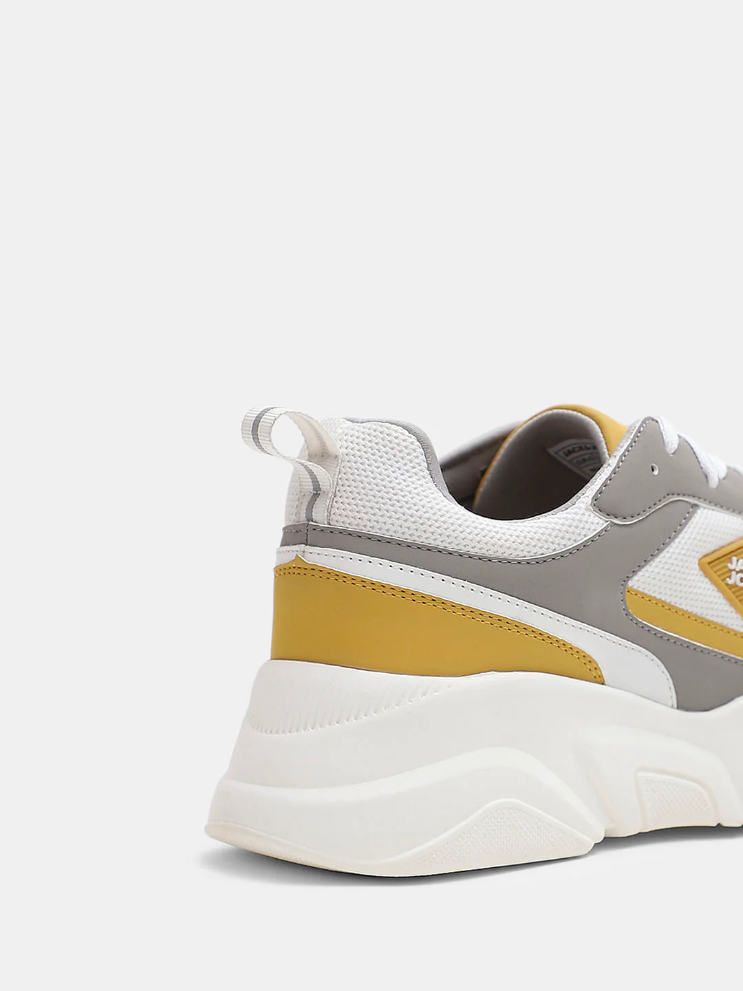 White Colourblocked Chunky Sneakers - Image 8