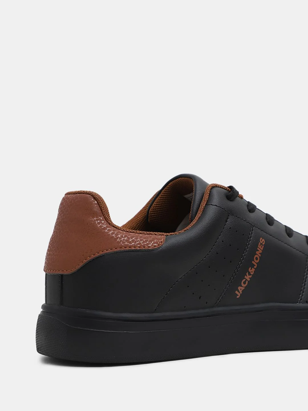 Black Lace-Up Sneakers - Image 8