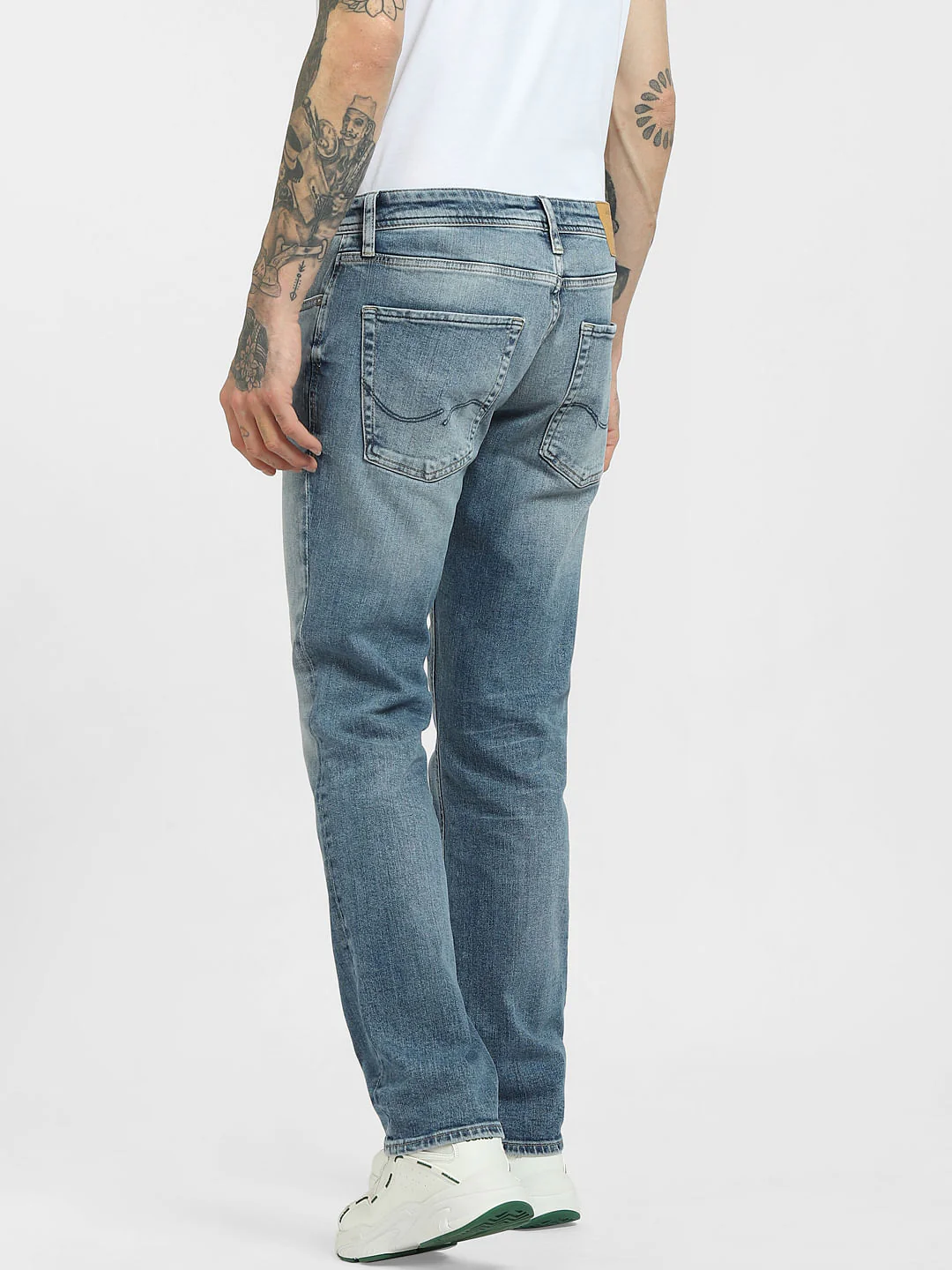 Blue Low Rise Ben Skinny Jeans - Image 4