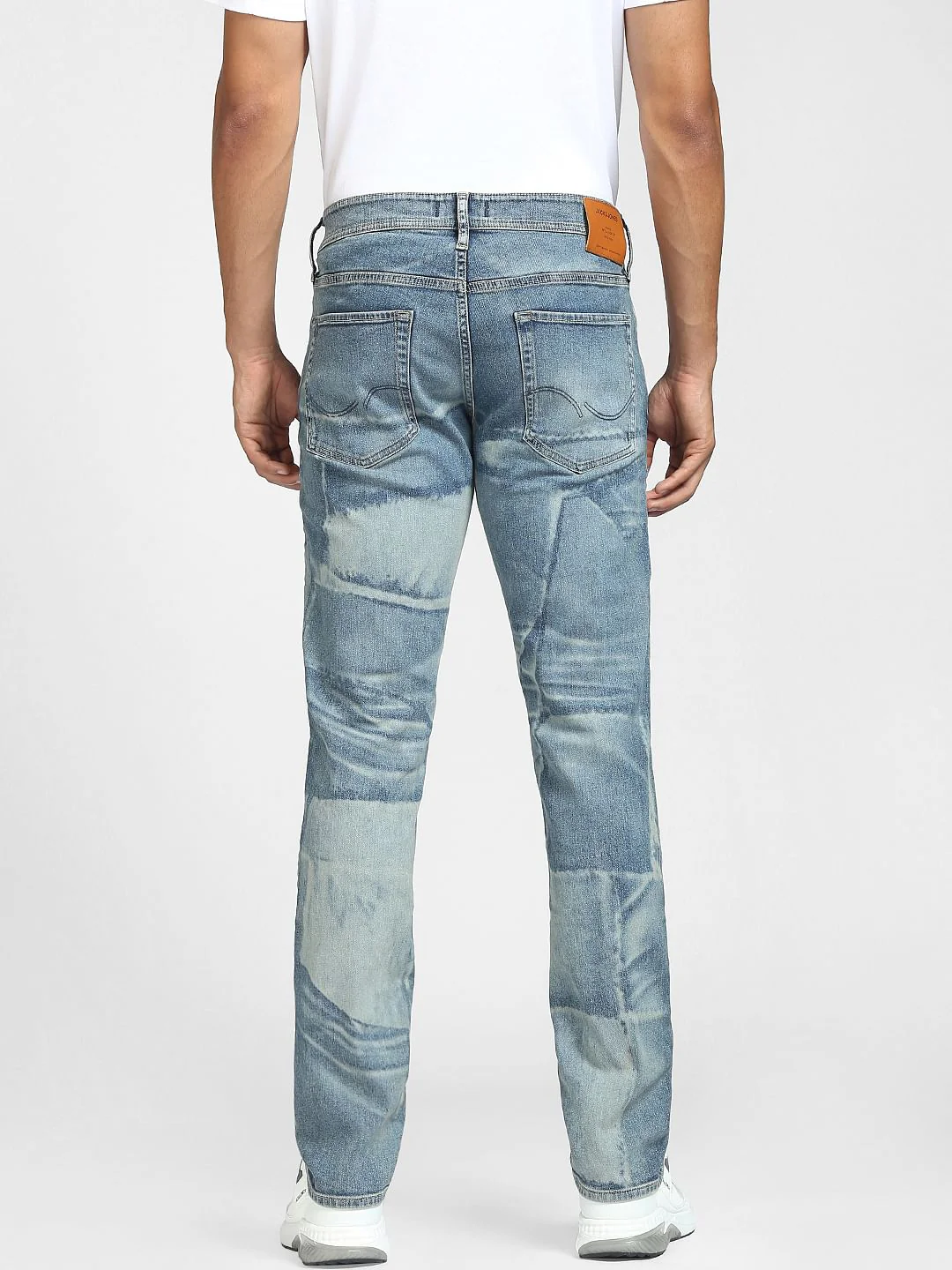 Blue Low Rise Glenn Slim Fit Jeans - Image 4