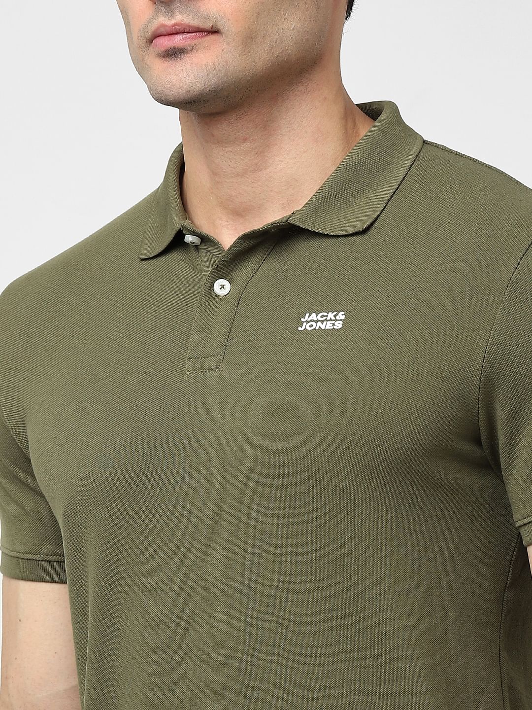 Olive Polo T-shirt - Image 5