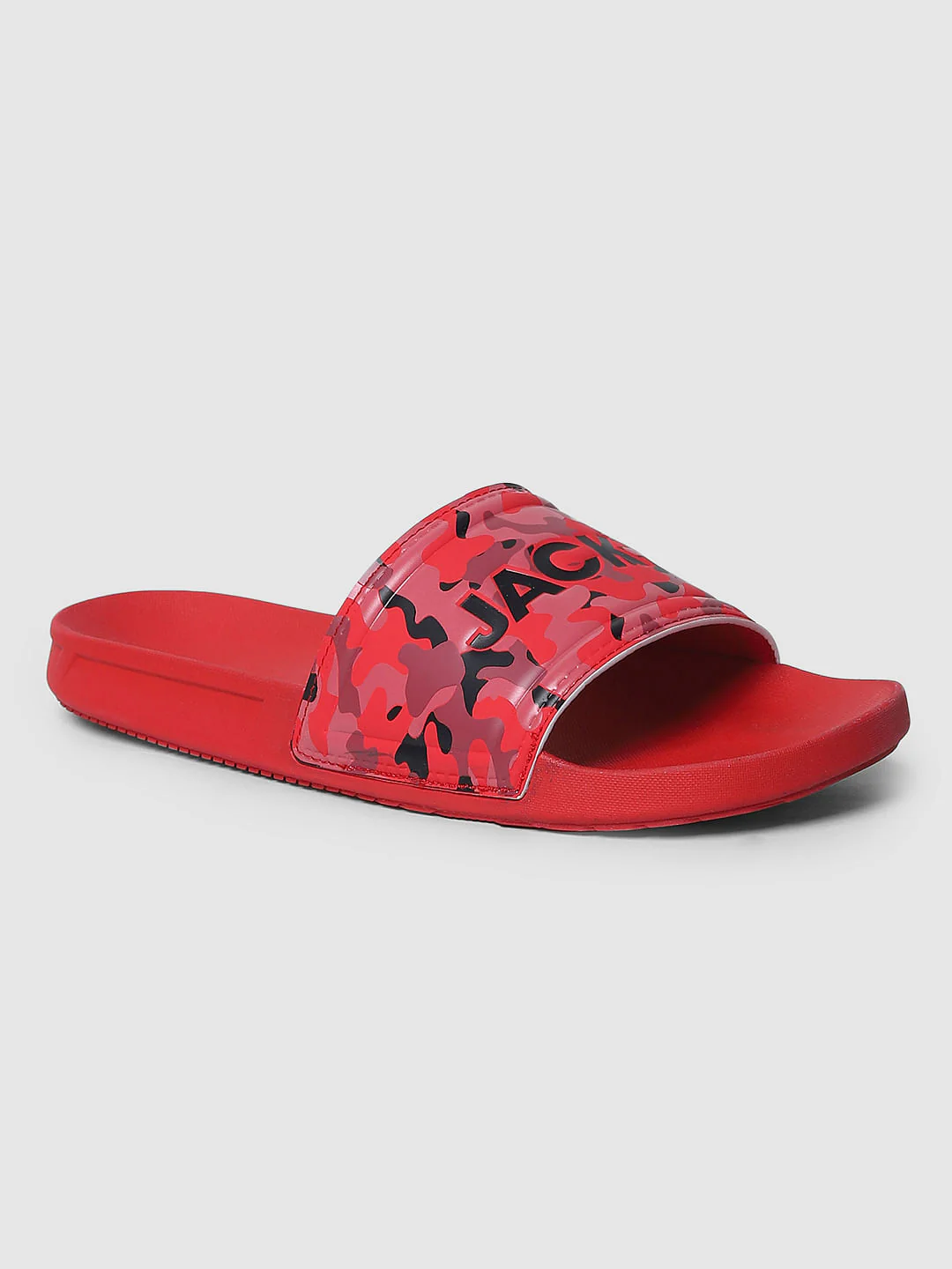 Red Camo Print Sliders - Image 4
