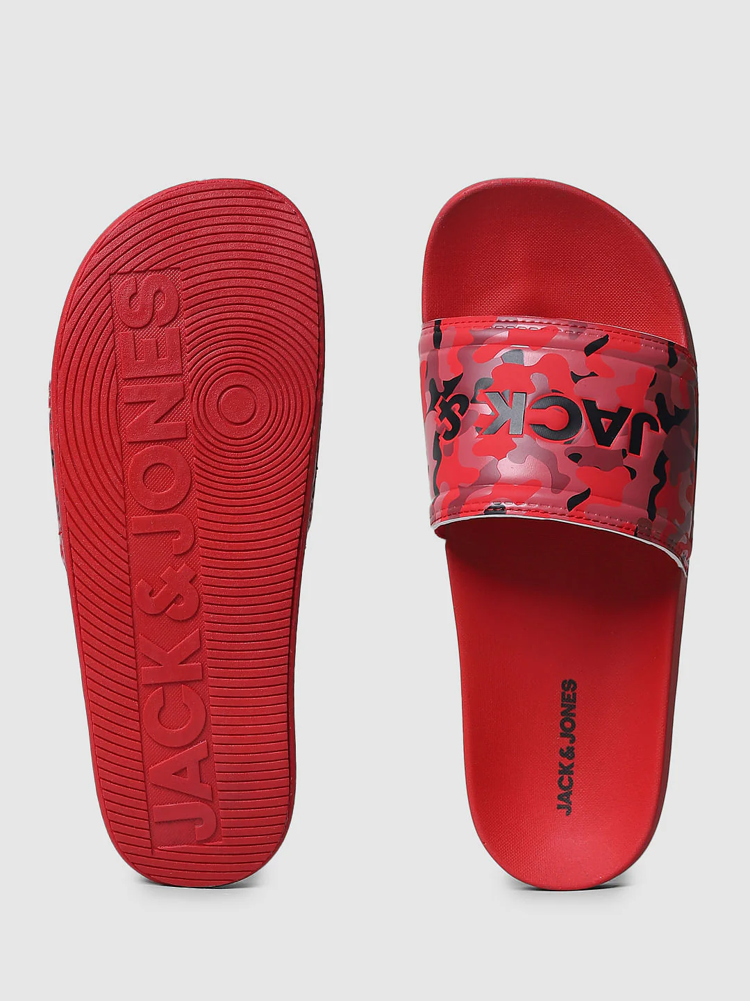 Red Camo Print Sliders - Image 5