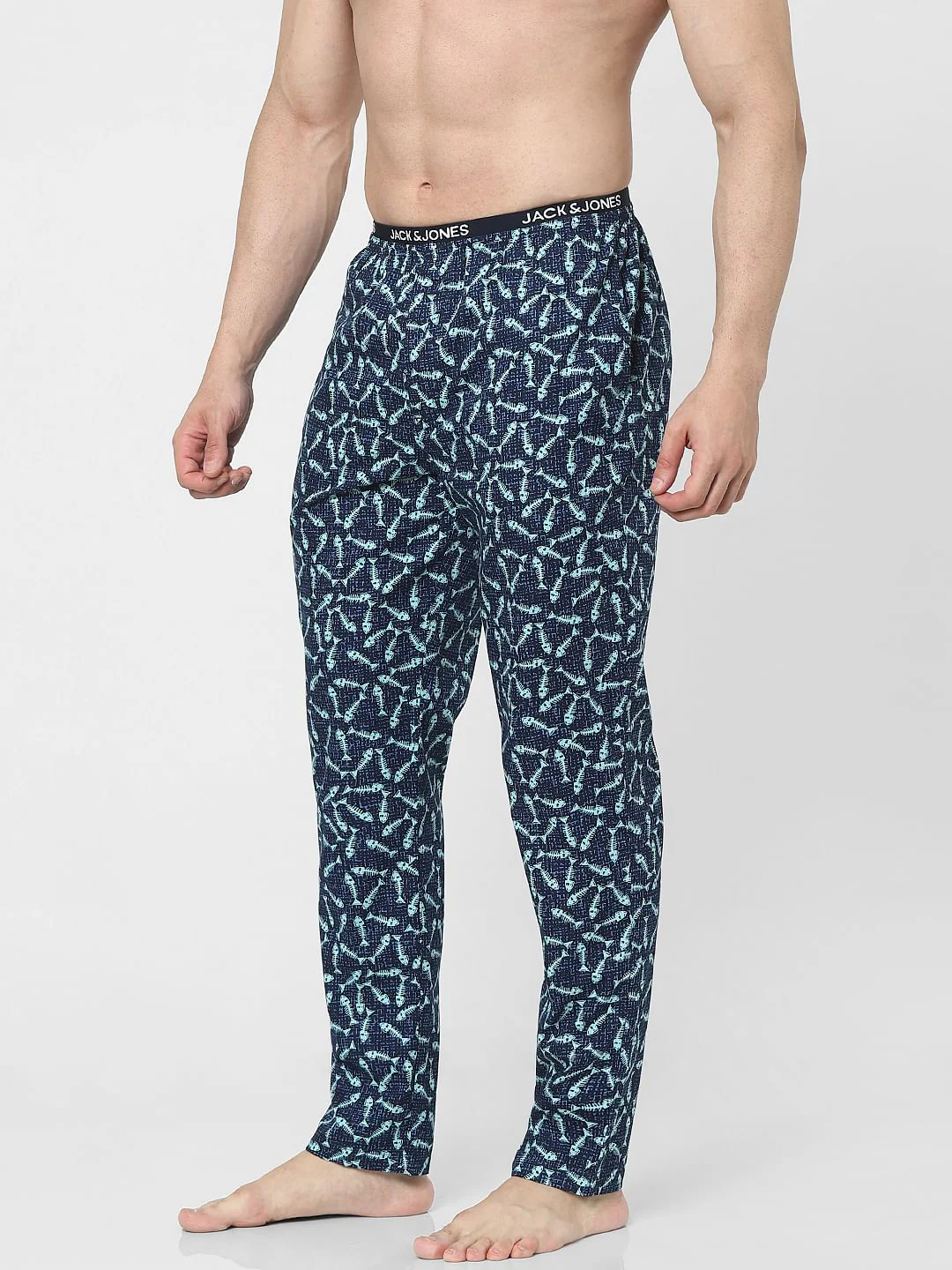 Blue Printed Pyjamas - Image 2
