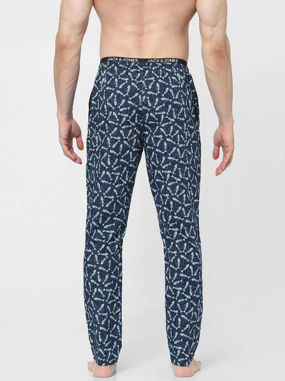 Blue Printed Pyjamas - Image 3