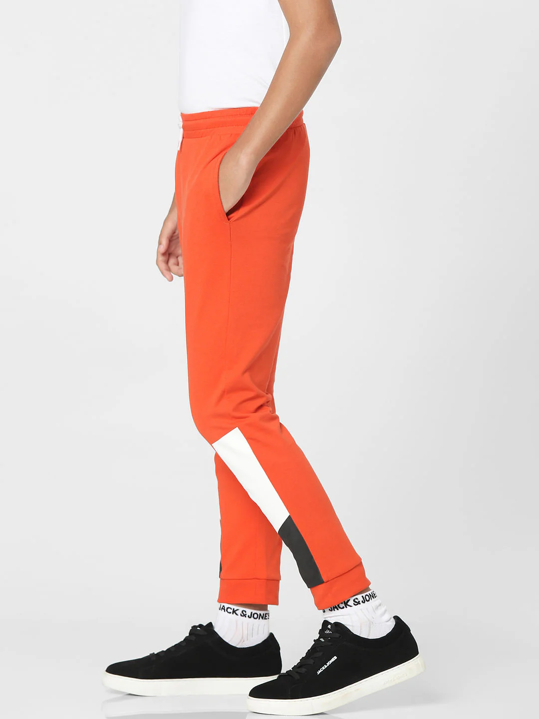 Red Mid Rise Sweatpants - Image 3