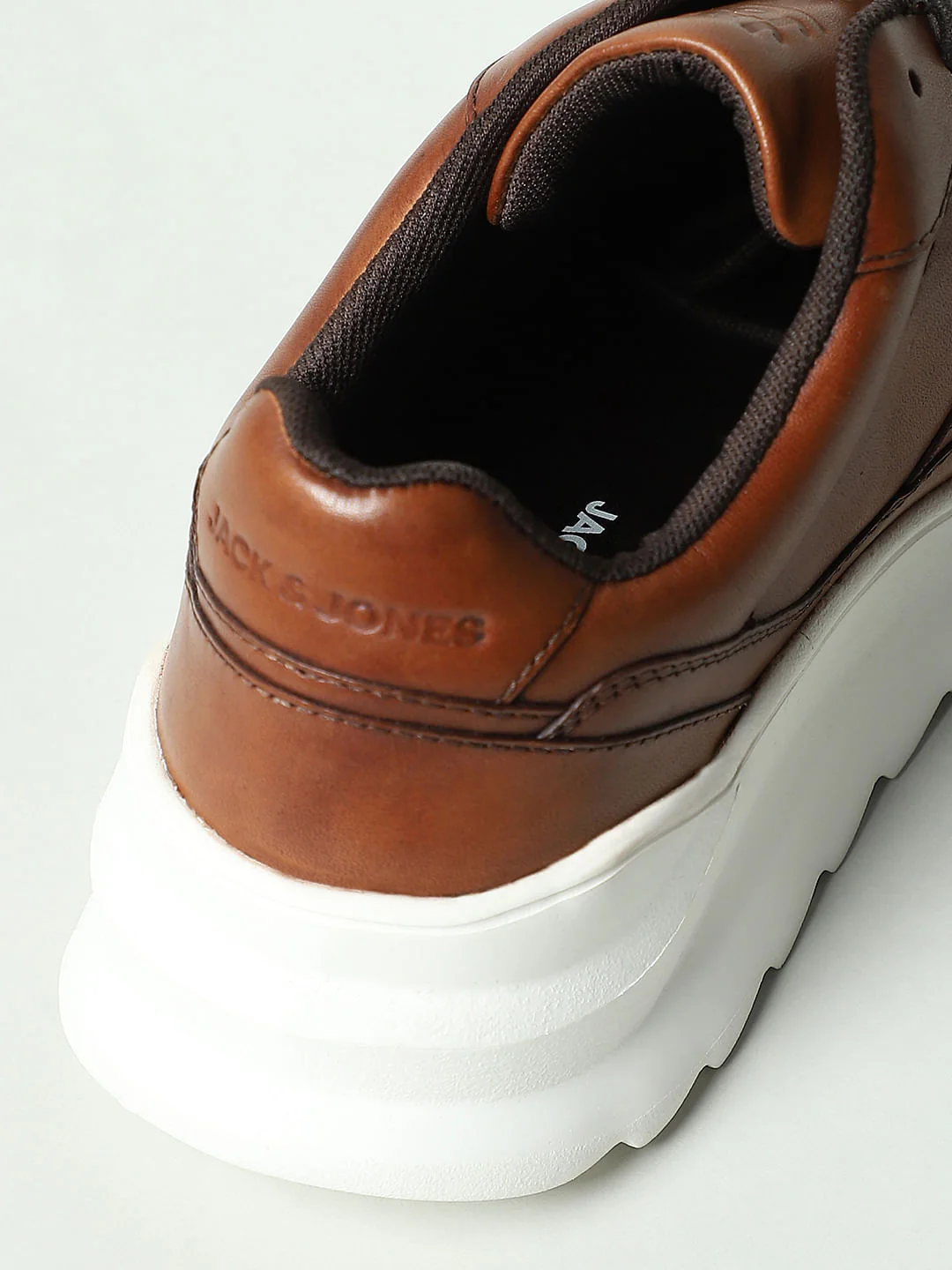 Brown Leather Sneakers - Image 12
