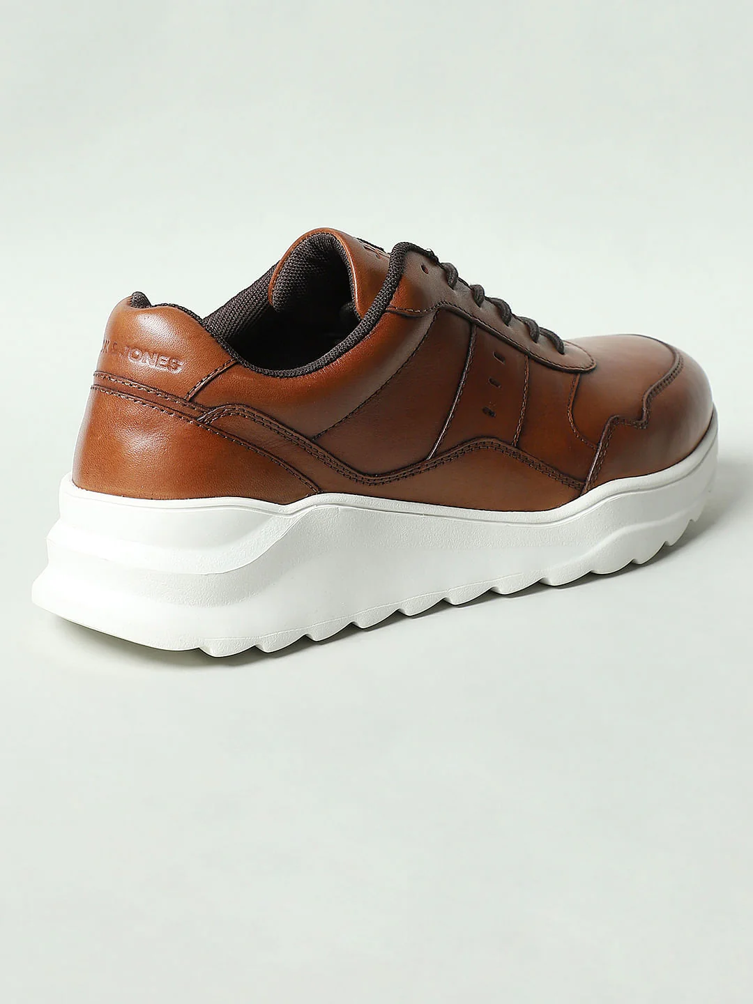 Brown Leather Sneakers - Image 4