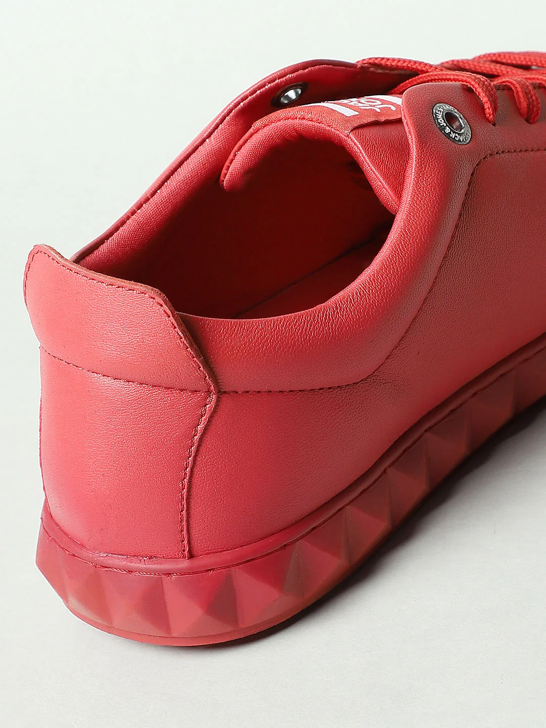 Red Leather Sneakers - Image 12