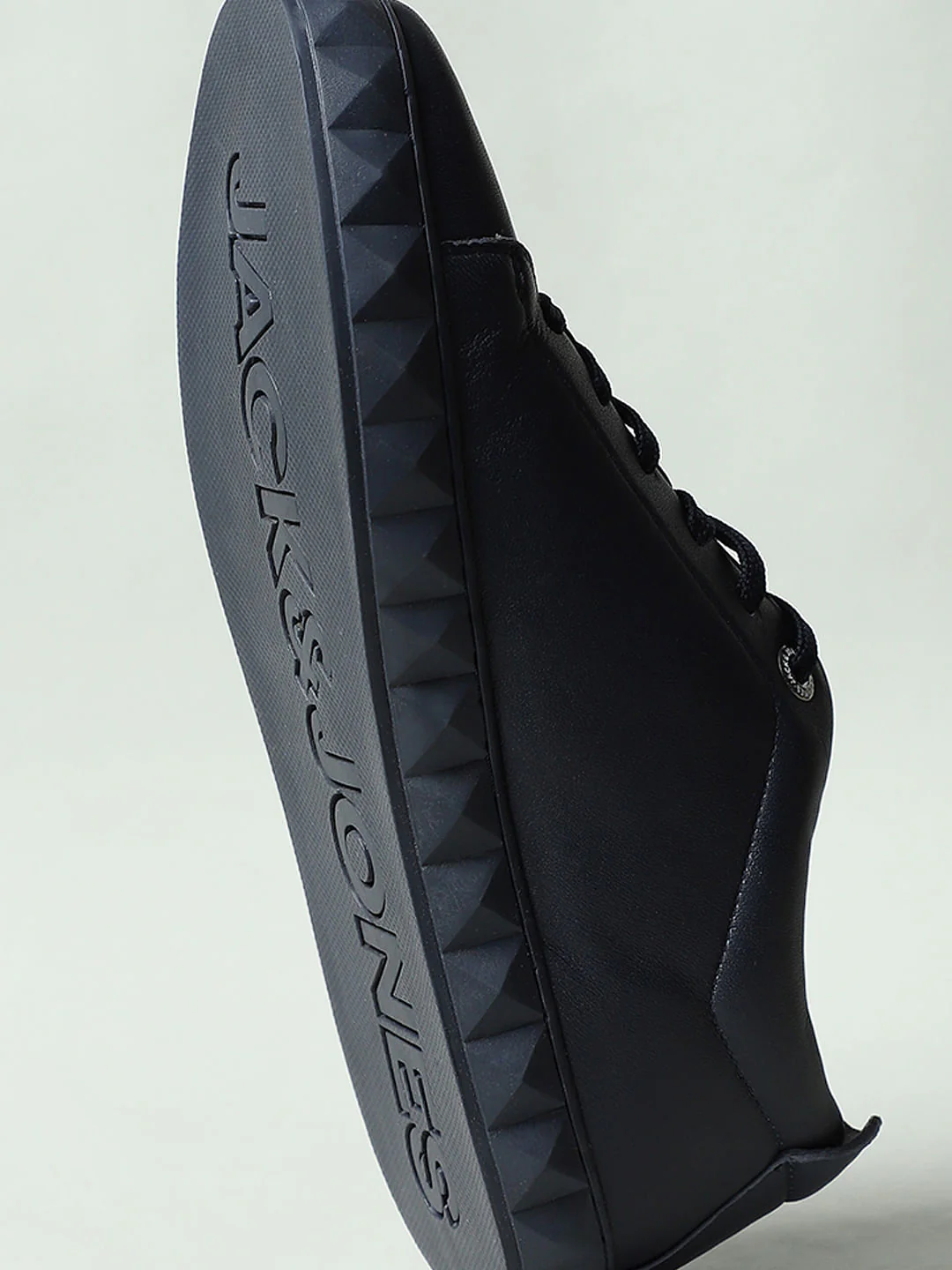 Blue Leather Sneakers - Image 10